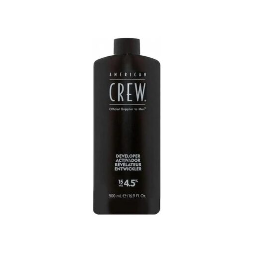 Gray Hair Coloring Developer for Men by American Crew, 15.2 Fl Oz