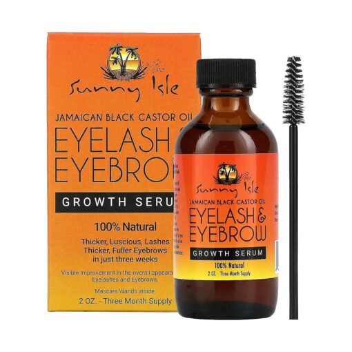 Jamaican Black Castor Oil Eyelash & Eyebrow Growth Serum 2oz