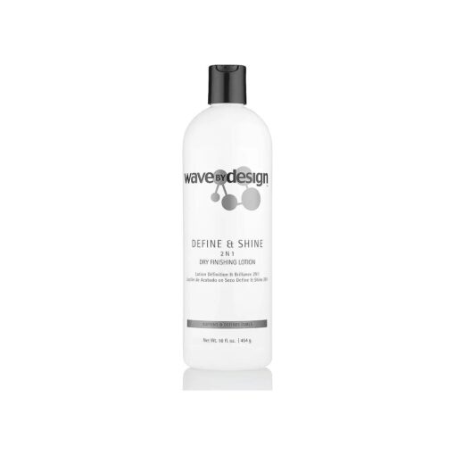 Design Essentials Define & Shine 2-N-1 Dry Finishing Lotion, 16 Ounce