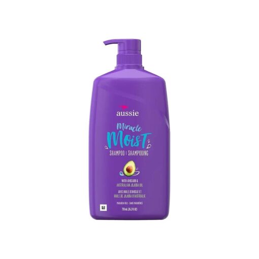 Aussie Shampoo Miracle Moist 26.2 Ounce Pump ( 778ml ) ( 2 Pack )