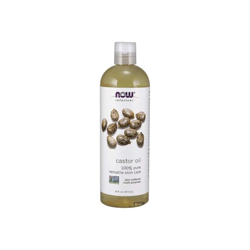 NOW Castor Oil,16 Fl Oz ( Pack of 2 )