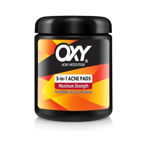 Oxy 3in1 Acne Medication Pads, 90 Pads ( 2 Packs )