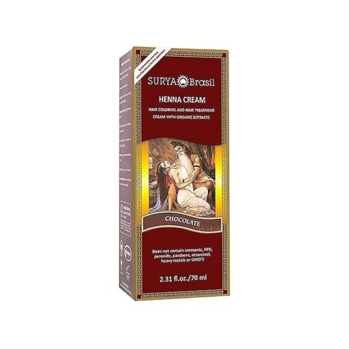 Surya Henna Chocolate Cream - 2.31 Oz -2 Pack