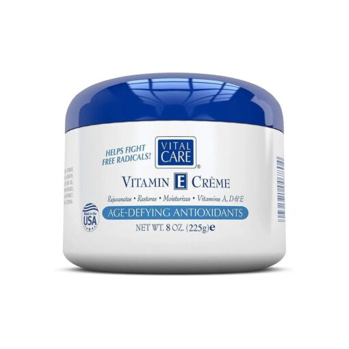 Vital Care Vitamin E Creme Age Defying Antioxidants 8 Oz, ( 2 Pack )