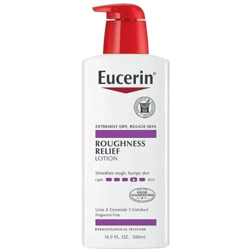 Eucerin Lotion Roughness Relief 16.9 Ounce ( 500ml ) ( 2 Pack )