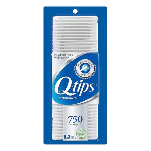 Q-tips Cotton Swabs, 750 Count, 2 Pack