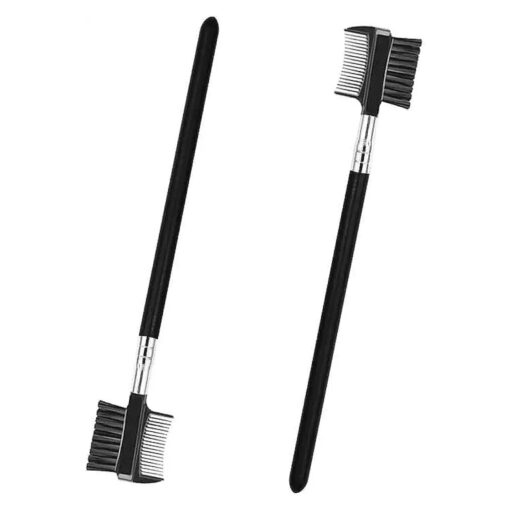 2 PCS Eyelash Comb and Eyebrow Brush Comb, Eyebrow Eyelash Brush Makeup Tool for Eyelashes extension ( Pack of 2 ) )