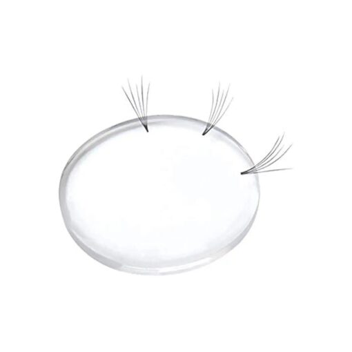 2 Pieces Grafted False Eyelash Silicone Pad Quick Blossom Pad for Eyelash Extensions Eyelash Makeup Tool ( Diameter 3cm )