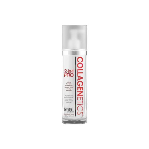 Collagenetics 2 in 1 Pro Red Light Therapy Prep Lotion & Tan Acc