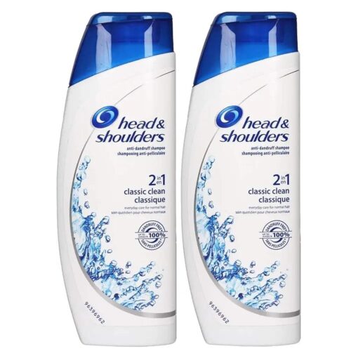 Head and Shoulders Classic Clean Shampoo & Conditioner 2 In 1-13.5 Fl Oz / 400 mL x 2 Pack