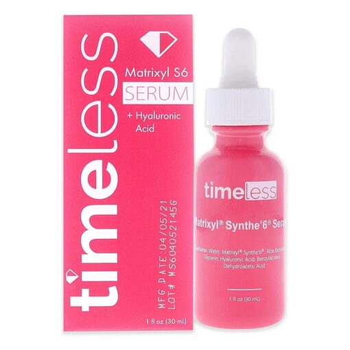 Timeless Skin Care Matrixyl Synthe ' 6 Serum - 1 oz ( Pack of 2 )