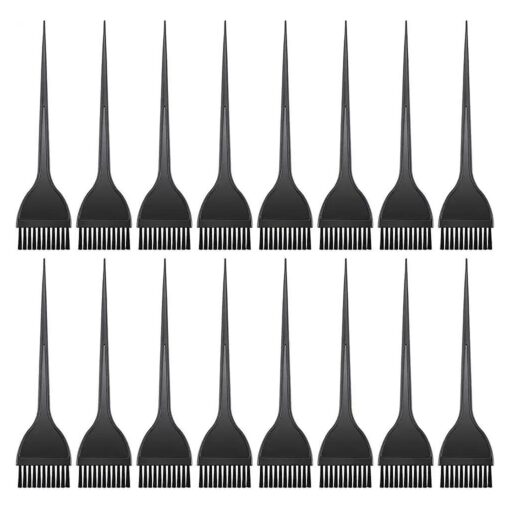 20 Pcs Hair Dye Brushes Color Tint Applicator for Salon Use Home DIY Dyeing, Black