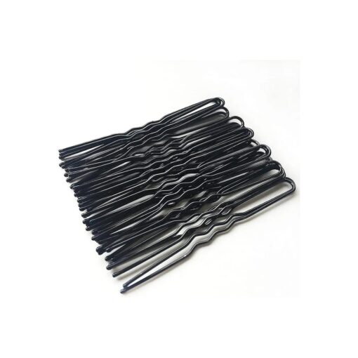 200 Count Bobby Pins With Tin Case 2inch/5cm Safe Rounder Tips Stainless Steel Strong Grip Hairpins Bob Pins Bulk Hairstyles Bun Clips Hair Styling Pins ( U Shaped 5cm )