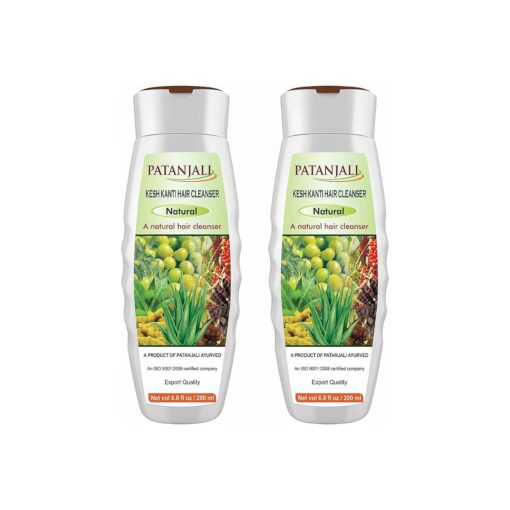 Patanjali Kesh Kanti Natural Hair Cleanser - 200Ml ( Pack of 2 )