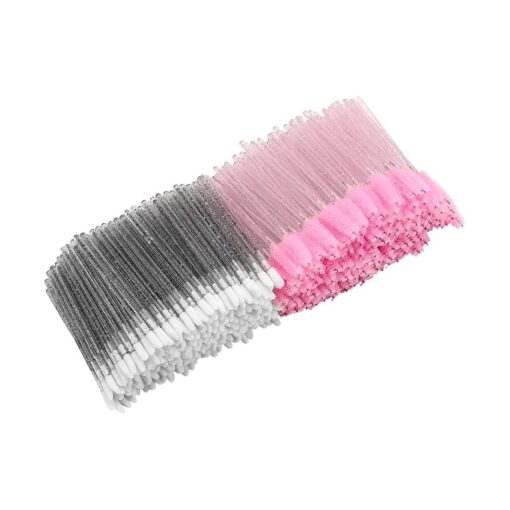 200PCS Disposable Mascara Wands Eyelash Brush Spoolies and Lip Brushes, Makeup Applicators Brushes Tools Kit for Eyebrow Eye Lash Extension