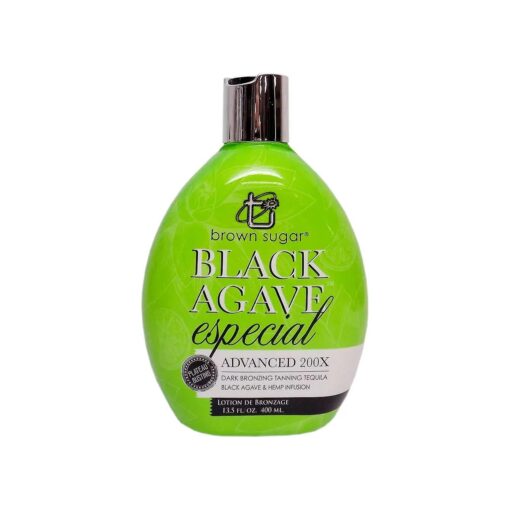 Brown Sugar BLACK AGAVE ESPECIAL 200X Dark Bronzer - 13.5 oz .