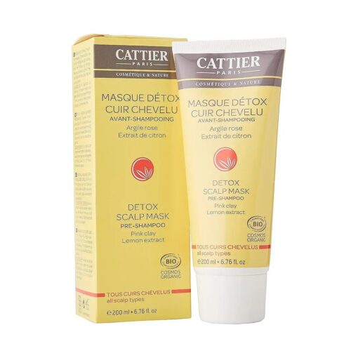 Cattier Detox Scalp Mask Pre-Shampoo 200ml