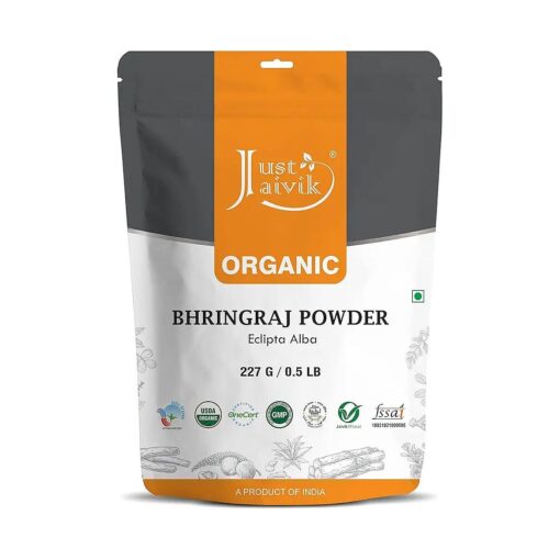 Organic Bhringraj Powder ( Eclipta Alba ) 227g | 8 oz | 0.5 LB | Pure False Daisy Powder | Hair Care