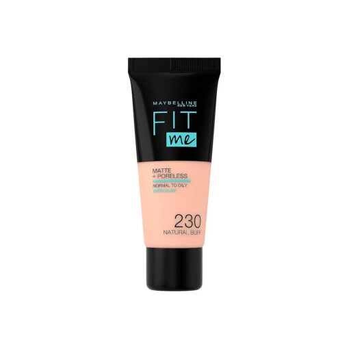 Maybelline New York Fit Me Matte & Poreless Foundation 230 Natural Buff 30ml