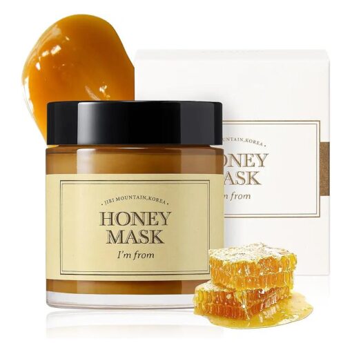 I 'm from ] Honey Mask 4.23oz | wash off type, real honey 38.7 %, Mature skin, Deep moisturization, Nourishment, and Clear Complexion .