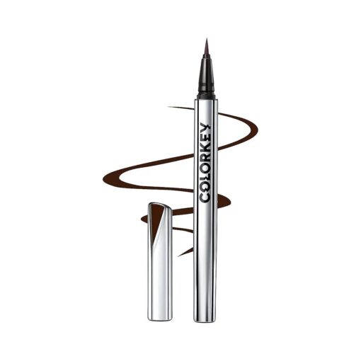 COLORKEY Floating Color 24 Hours Longwear Waterproof Liquid Eyeliner, Sweat Resistant, Waterproof and Smudgeproof Eye Liners Eyeliner Pencil ( N02 Brown )