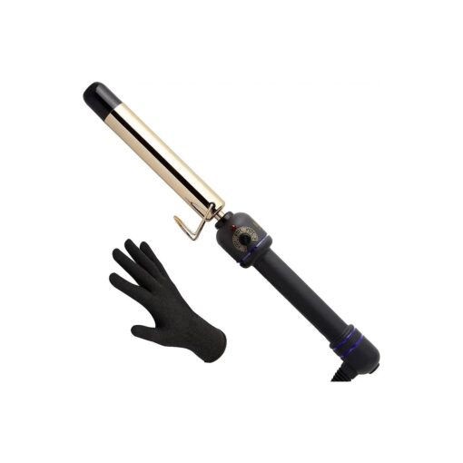 Hot Tools Pro Artist 24K Gold Curling Wand Iron | Long Lasting, Defined Curls ( 1 in )