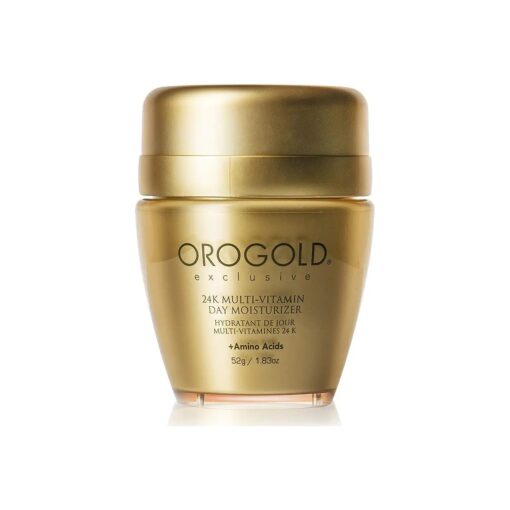 Orogold 24K Multi-Vitamin Day Moisturizer with Amino Acids, Day Cream with Vitamin C, Vitamin A and Vitamin E, 52 G / 1.83 Oz .