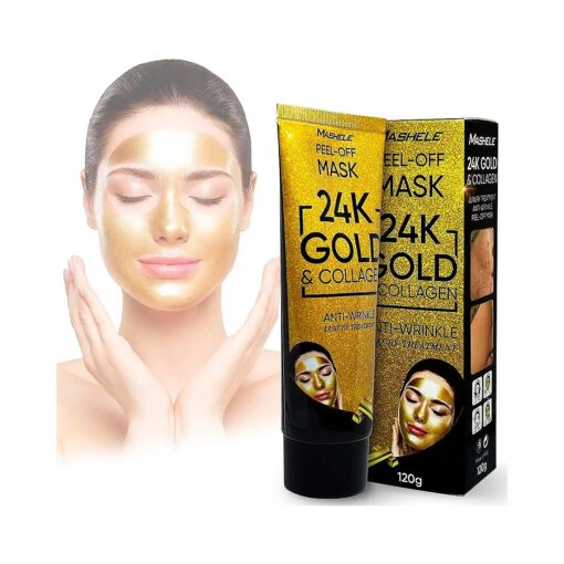 24K Gold Firming Peel Off Face Mask- Anti Aging, Lifting ( 1PC )