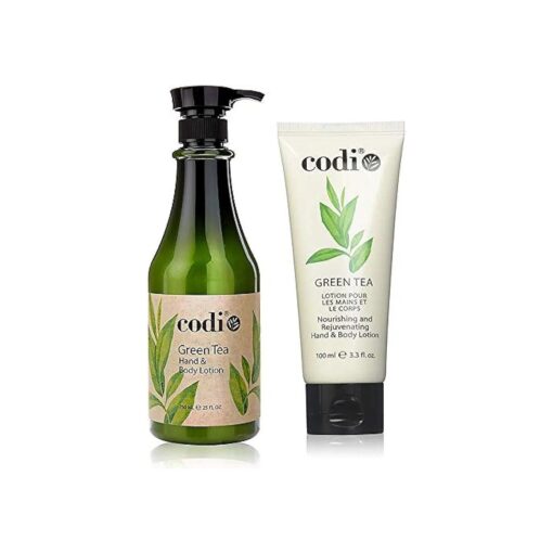 CODi Green Tea Hand & Body Lotion Duo 25 oz + 3.3 oz