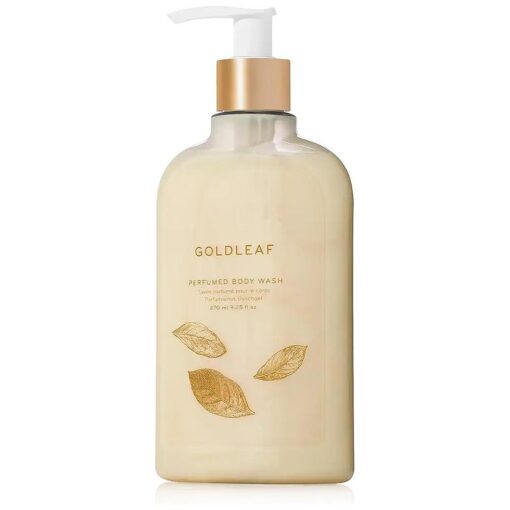 Goldleaf Perfumed Body Wash with Pump - Luxury Floral Shower Gel for Women - 9.25 oz