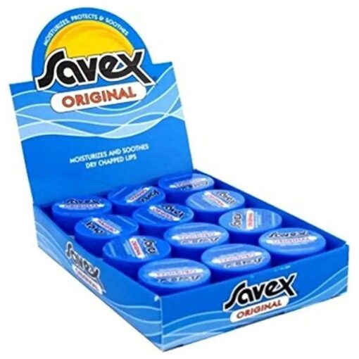 Savex Lip Balm, Original 0.25 oz 12 count ( Pack of 1 )