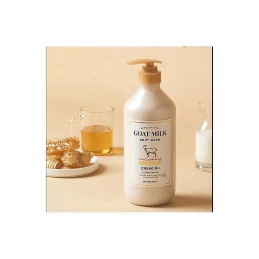 Goat Milk Body Wash- 27 fl oz/ 800mL ( Manuka Honey ), 27 Fl Oz ( Pack of 1 )