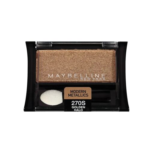 Maybelline New York Expert Wear Eyeshadow Singles, Modern Metallics 270s Golden Halo, 0.09 Ounce