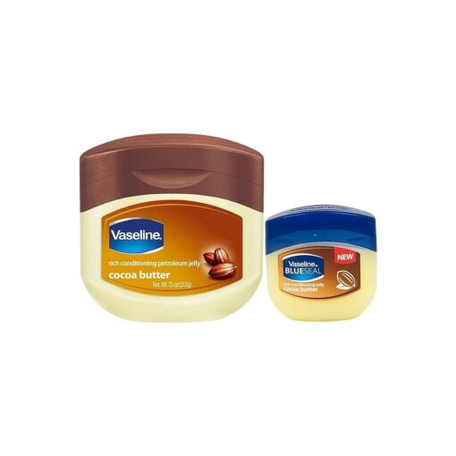 Vaseline Petroleum Jelly, Cocoa Butter, 7.5 Ounce [ With Bonus 1.7 Ounce ] ( Pack of 2 )