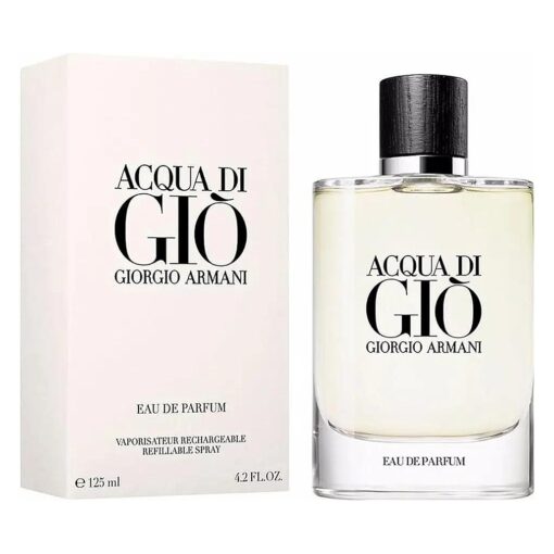 Giorgio Armani Acqua Di Gio EDP Spray ( Refillable ) Men 4.2 oz