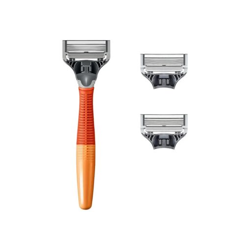 Harry 's Shaving Razors for Men includes a Razor and 3 Razor Blade Refills ( Ember )