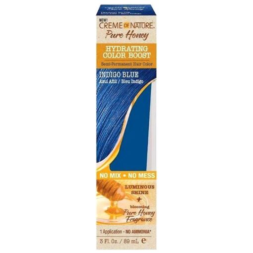 Pure Honey Hydrating Color Boost, Indigo Blue, 3 Fl Oz