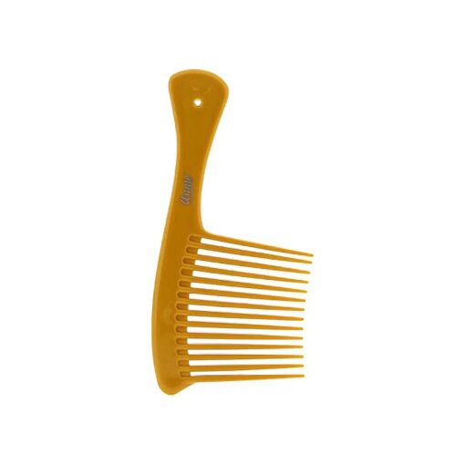 Annie- Salon Style Jumbo Rake Comb - ( 3" ) Wide Teeth - For Styling Detangeling and Cutting Hair - Bone Color