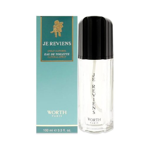 Worth Je Reviens For Women, Eau De Toilette Spray, 3.3 Ounces