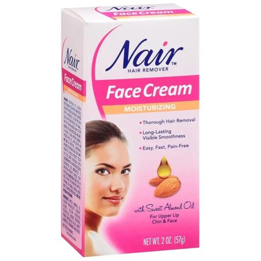 Nair Hair Remover Face Cream 2 Ounce ( 59ml ) ( 3 Pack )