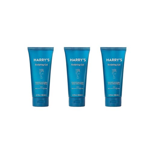 Harry 's Sculpting Hair Gel | Firm Hold & Polished Finish | 6.7 Fl Oz, 3 Pack