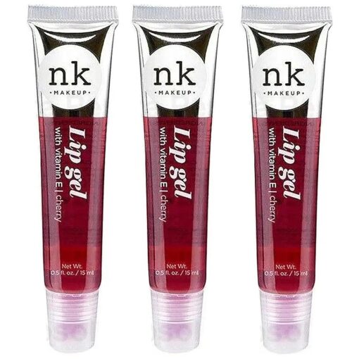 ( 3 Pack ) NICKA K Lip Gel - Strawberry