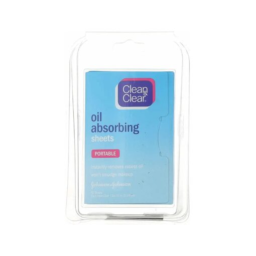 CLEAN & CLEAR Oil Absorbing Sheets 50 Each ( Pack of 3 )