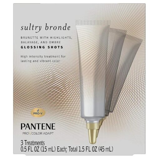 Pantene Sultry Bronde Shots 0.5 Fl Oz ( Pack of 3 )