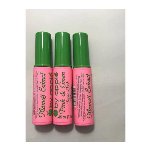 APPLE MASCARA SUPER LASH - PINK & GREEN ( BLACK ) ( 3 PCS )