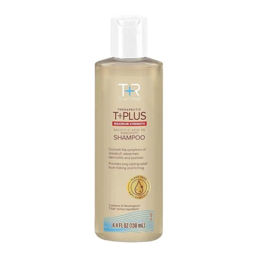 True+Real Salicylic Acid Anti-Dandruff Shampoo 3 % Salicylic Acid, 4.4 Fl Oz