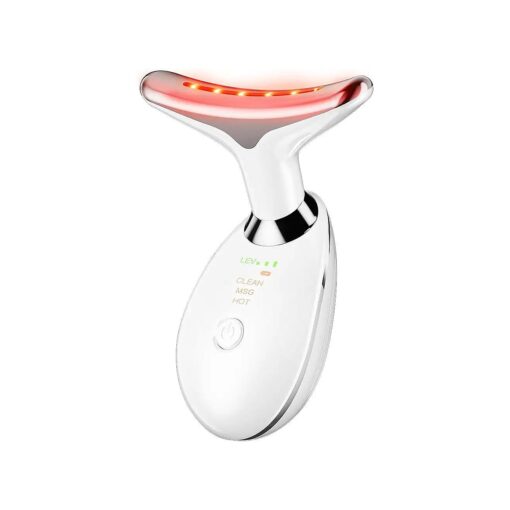 Neck Face Massager Face Sculpting Tool 3 Colour Modes and Vibration for Facial Massager for Double Chin