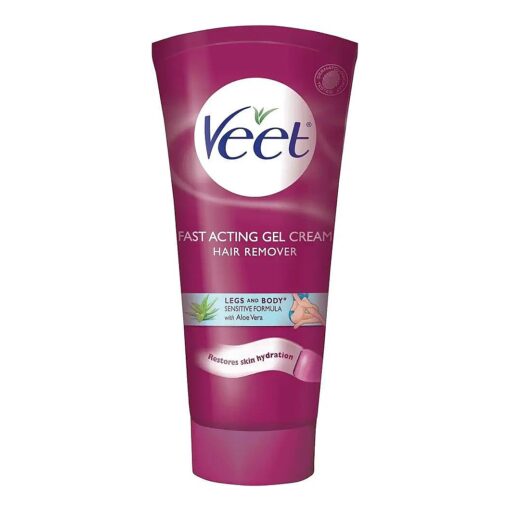 Hair Removal Cream ? VEET Legs & Body 3 in 1 Gel Cream Hair Remover, Sensitive Formula with Aloe Vera and Vitamin E, 6.78 fl ozTube ( Pack of 3 )