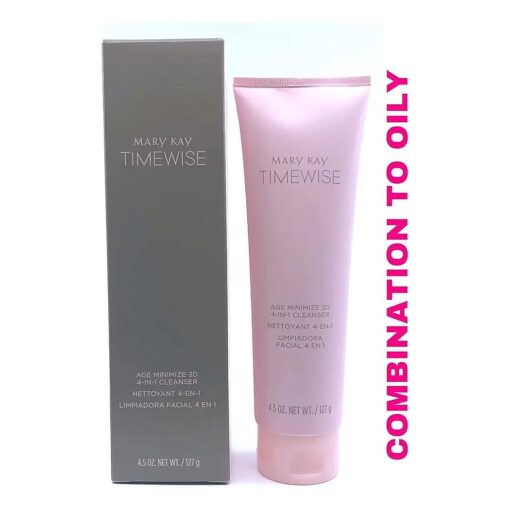 Mary Kay Timewise Age Minimize 3D 4-in-1 Cleanser Combination to Oily Skin ( 4.5 oz ) ( 088998 )