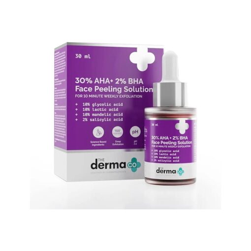 30 % AHA + 2 % BHA Peeling Solution For Face 30 ml